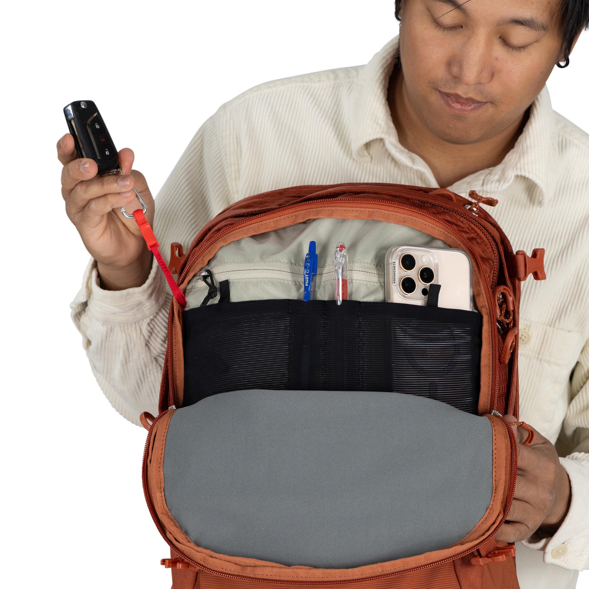 Porcelain Orange Heather