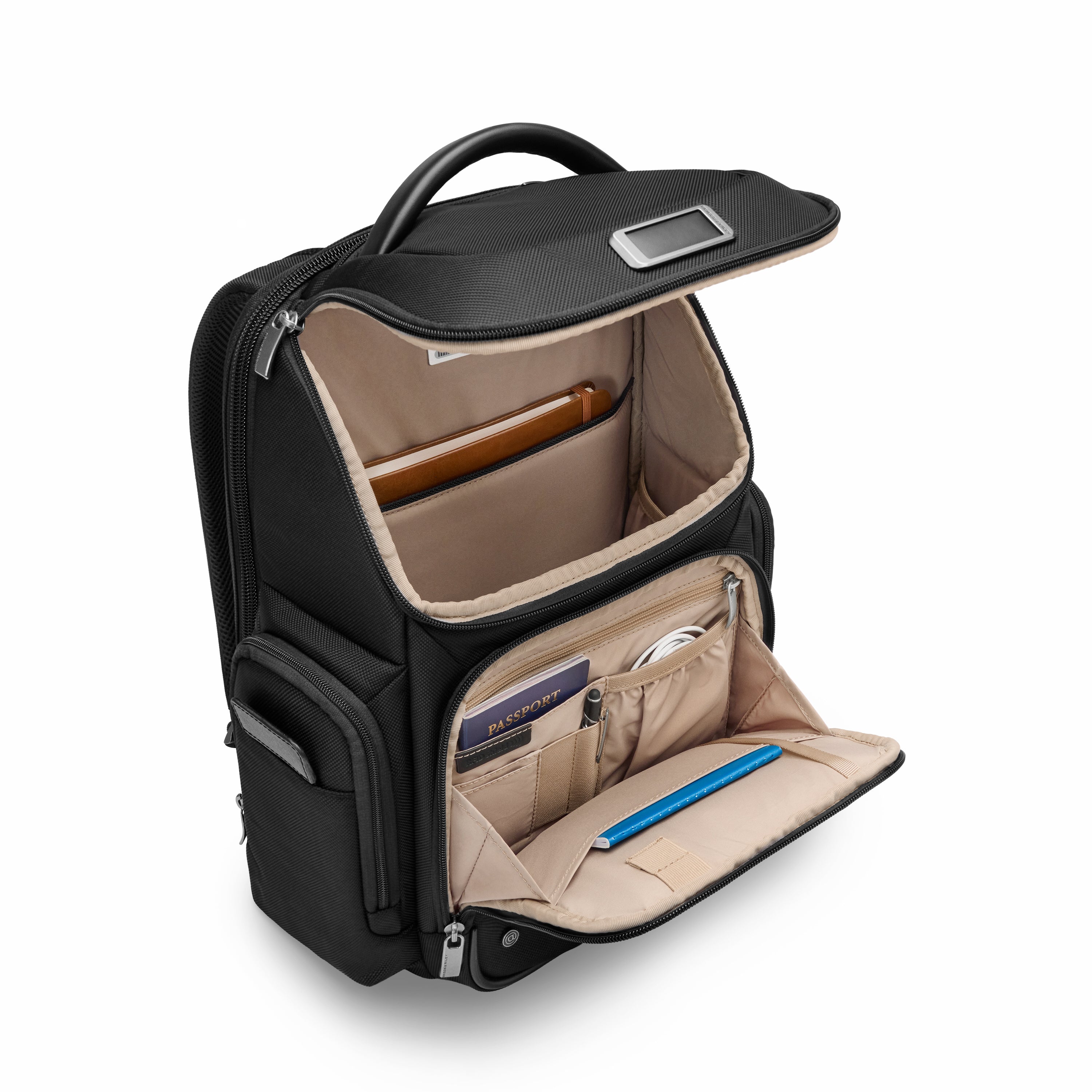briggs and riley leather laptop backpack parts Briggs & Riley @WORK Medium Widemouth Backpack – Luggage Online