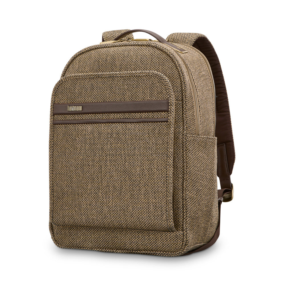 Tweed/Natural Leather