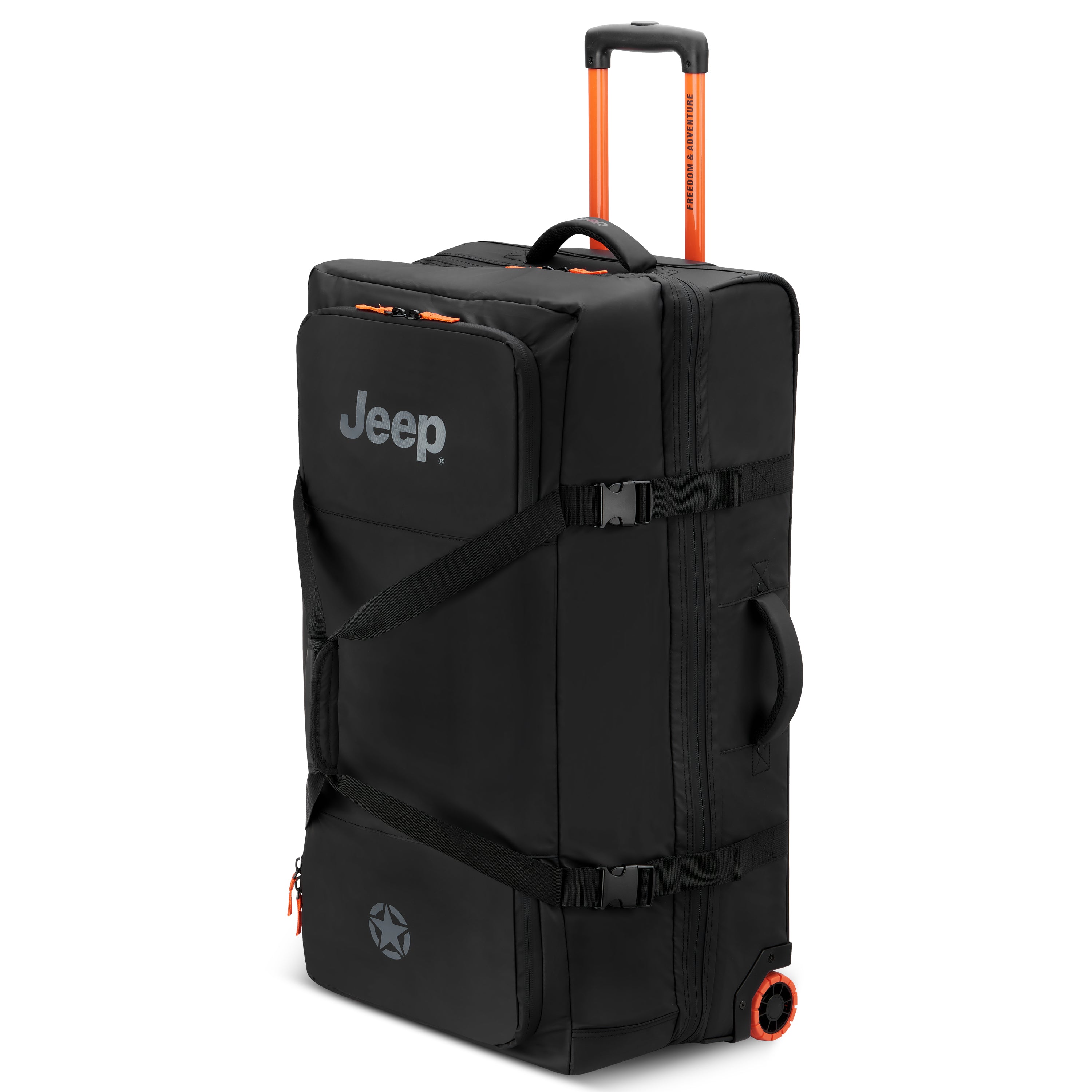 Jeep Js005a Two Wheel Rolling Travel Duffle Bag 31 Inch Luggage Online