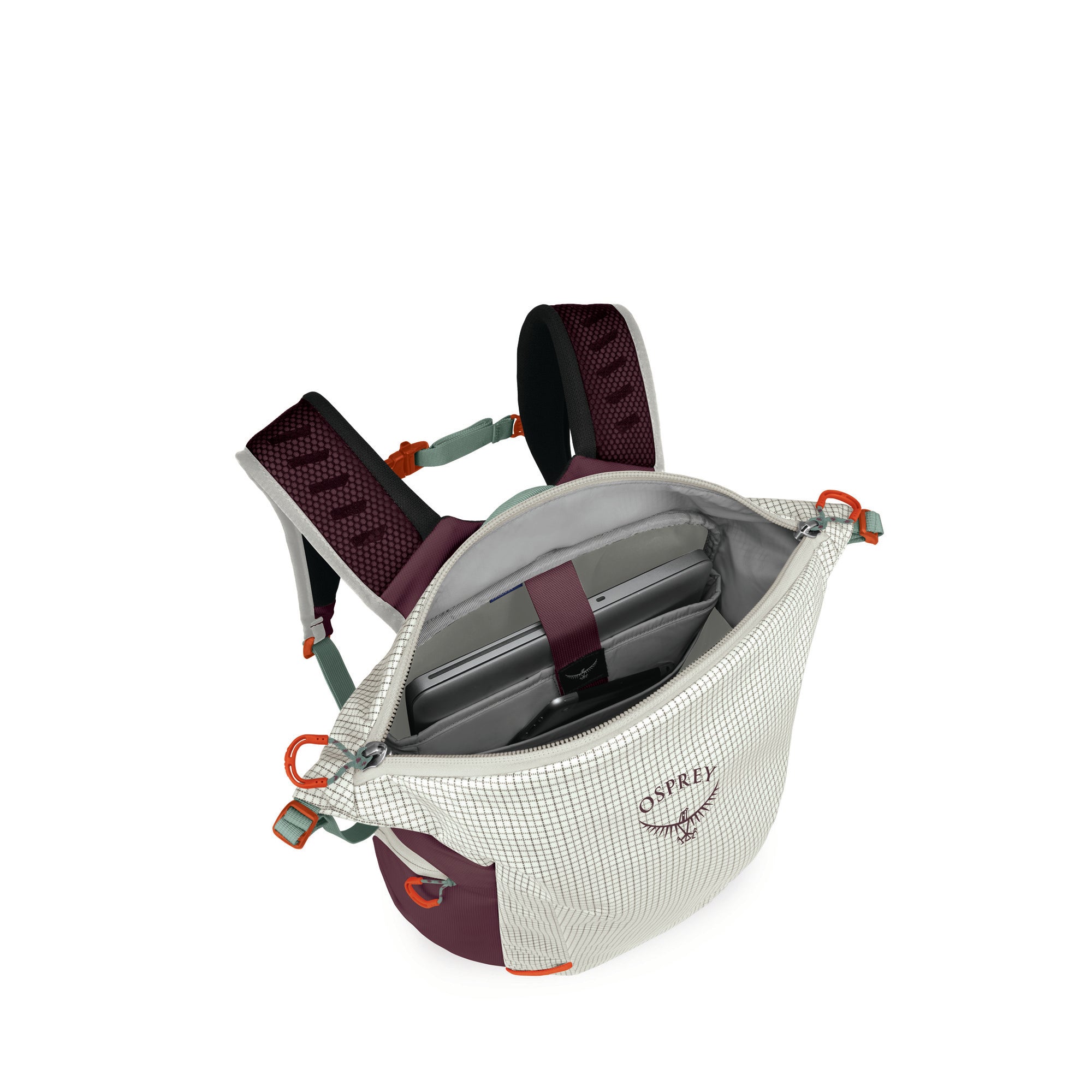 Mystery White/Moody Burgundy