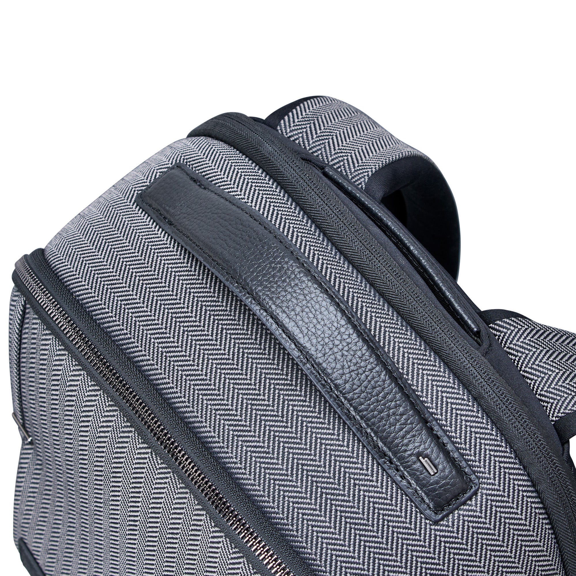 Black Herringbone