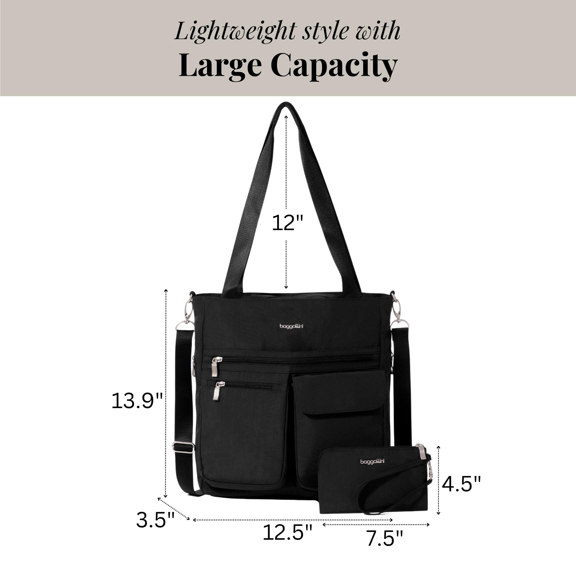 Baggallini Modern Everywhere Tote - Thumbnail 3