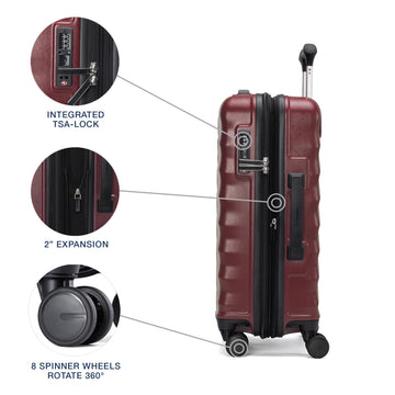 Travelpro Maxlite Air V2 Carry On Hardside Expandable Luggage