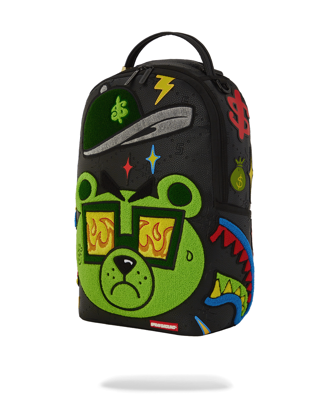 Colorful Sprayground Sprayground DLXSV Backpack (Colorful Money Bear Cheneille) – Luggage Online