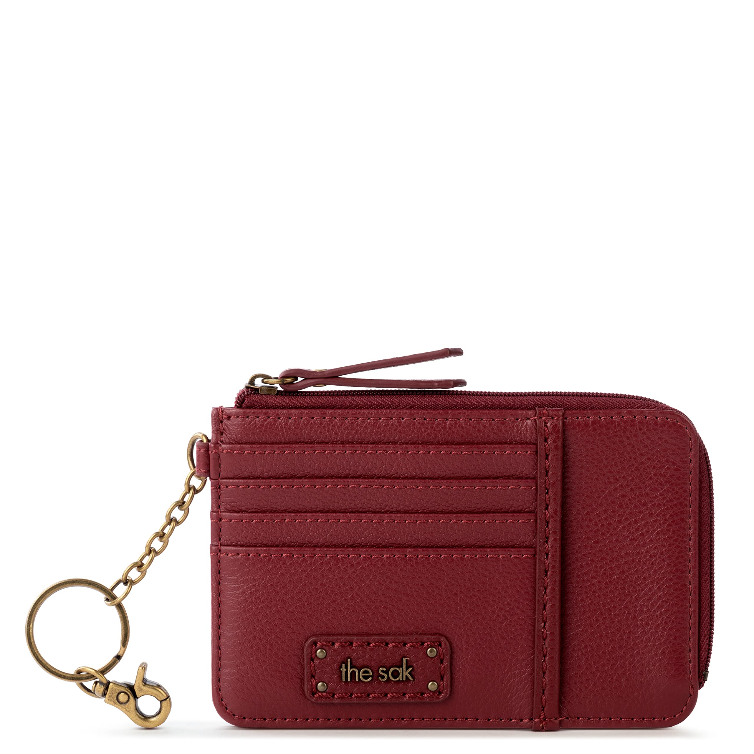 The Sak Iris Card Wallet Crimson