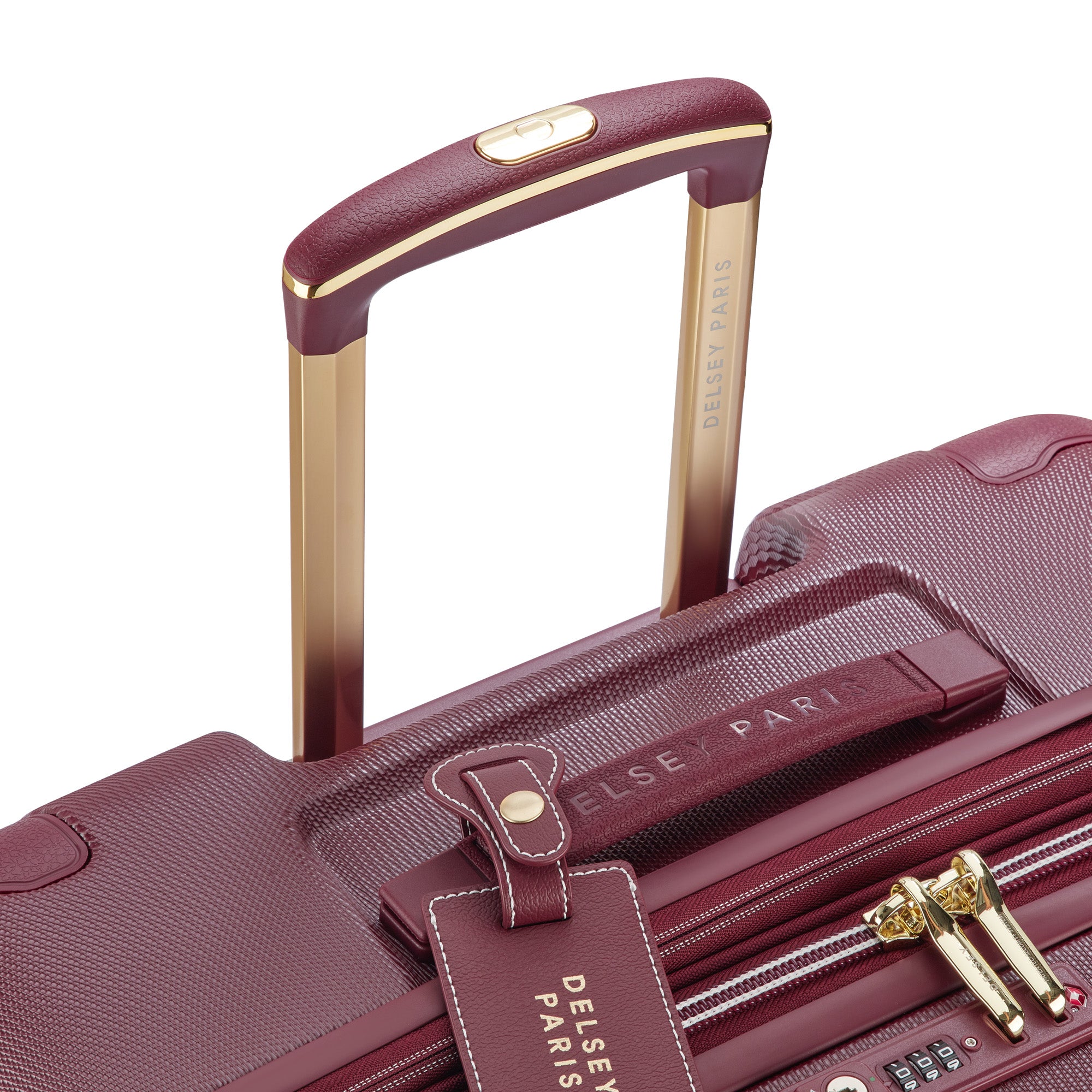Burgundy / Checked-Large 28 Inch, No Brake