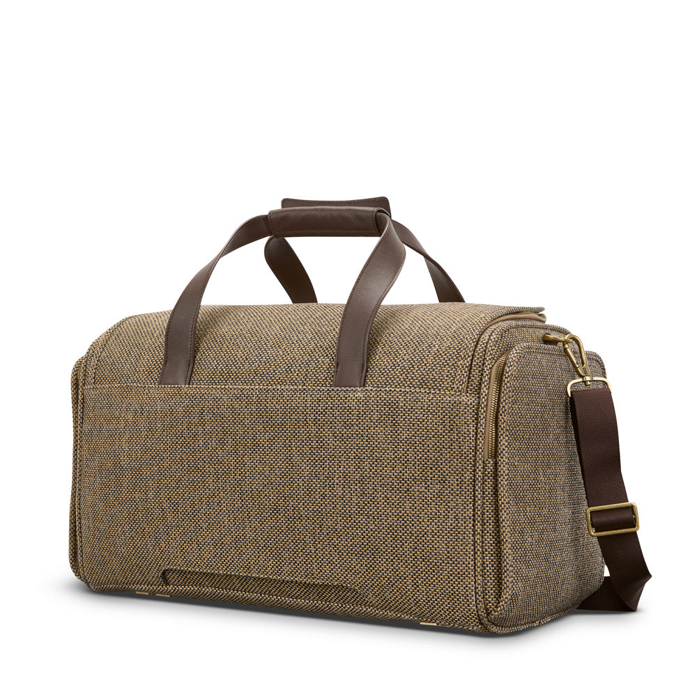Tweed/Natural Leather
