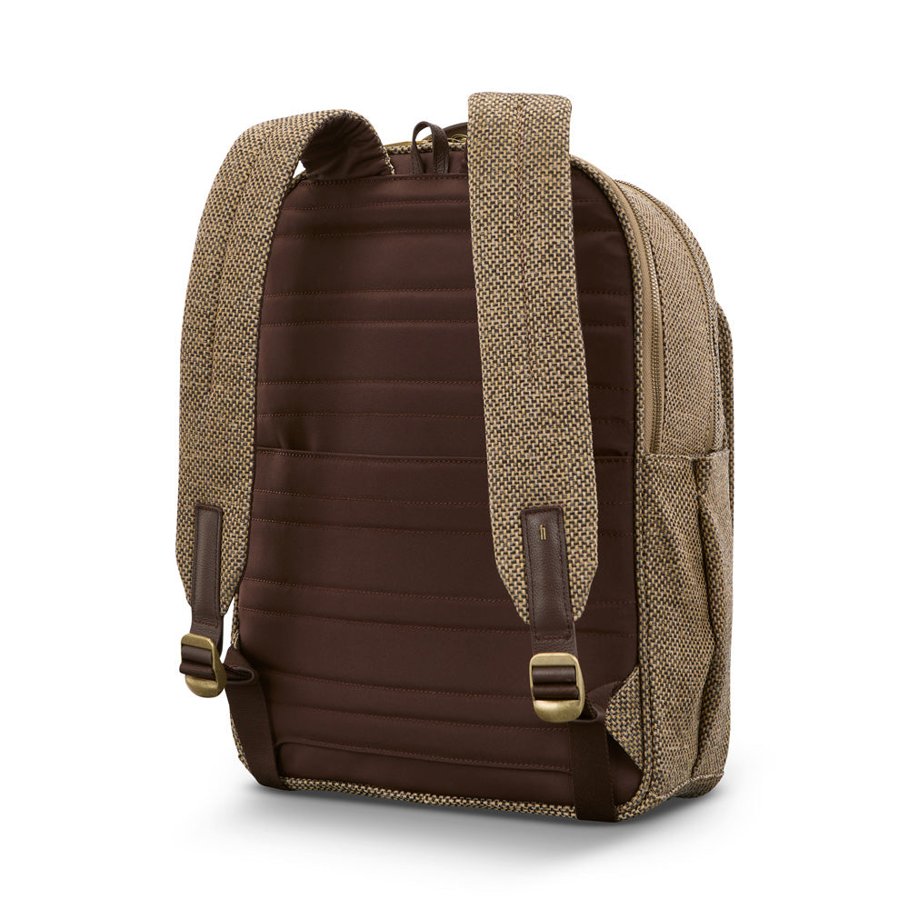 Tweed/Natural Leather