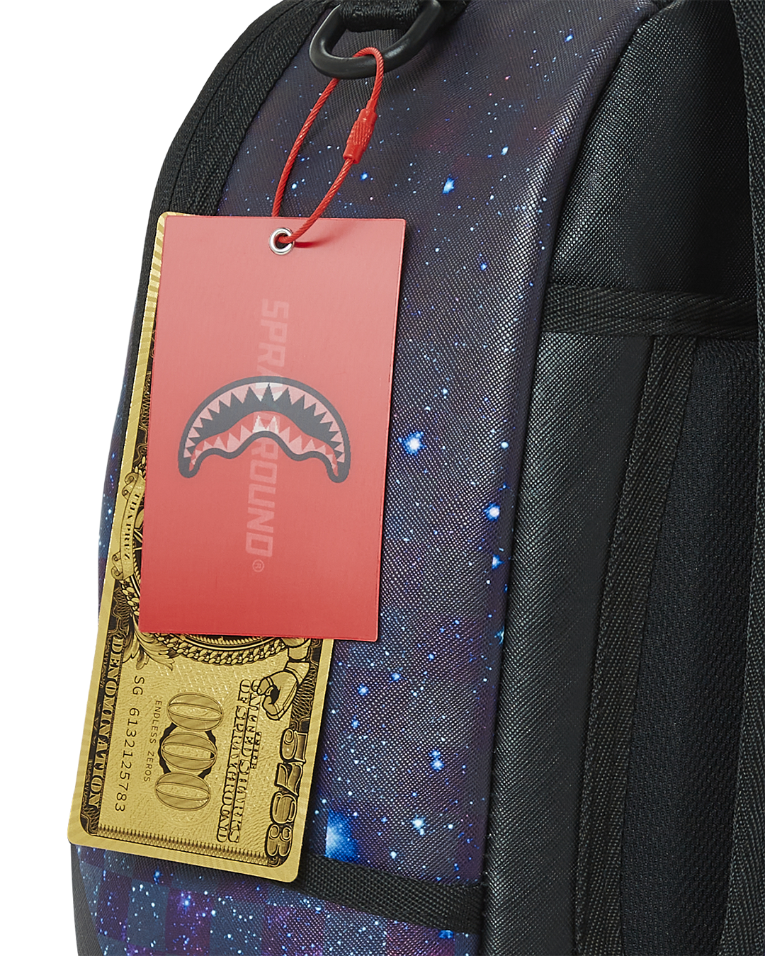 Sprayground Backpack Winners Take All Limited Edition Shark - Red and Blue