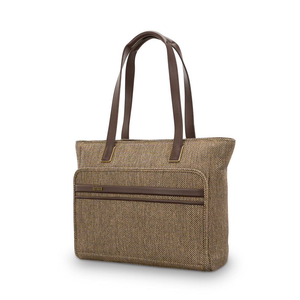 Tweed/Natural Leather