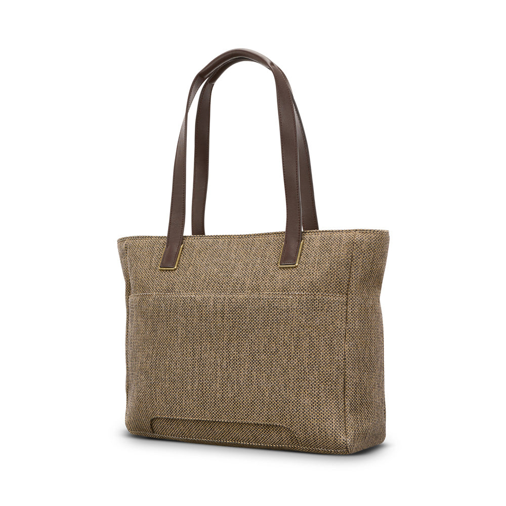 Tweed/Natural Leather