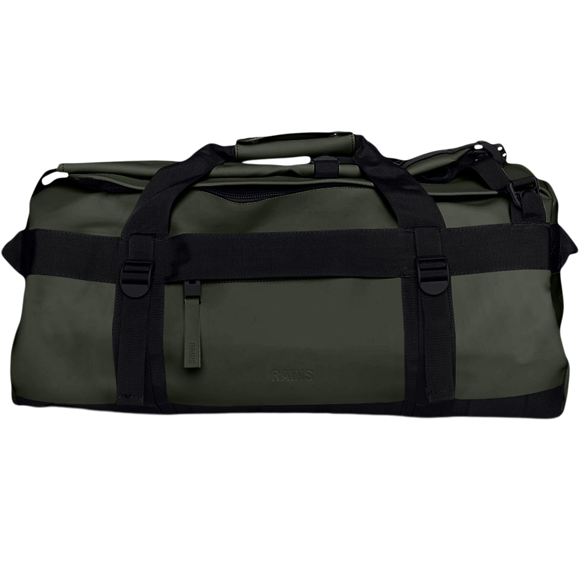 duffel bag small rains Hilo Weekend W3 - - The lower part of the flap is also equipped with two mesh pockets with zipper Small Chic Weekender Bag Rains