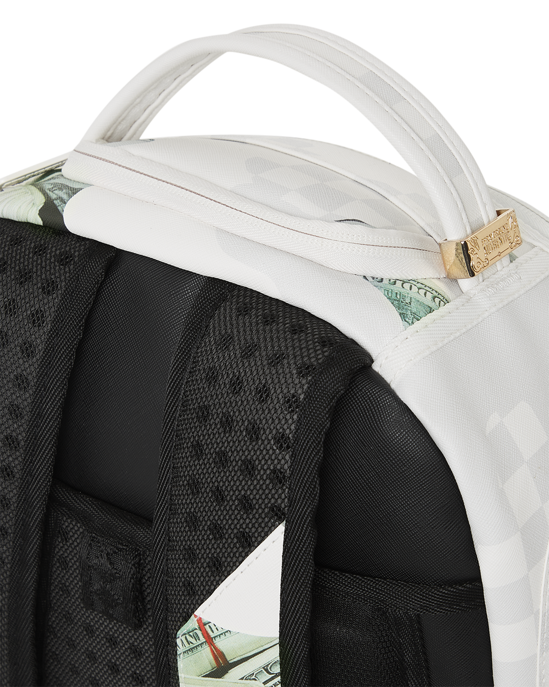 Sprayground - Money Check Grey Backpack
