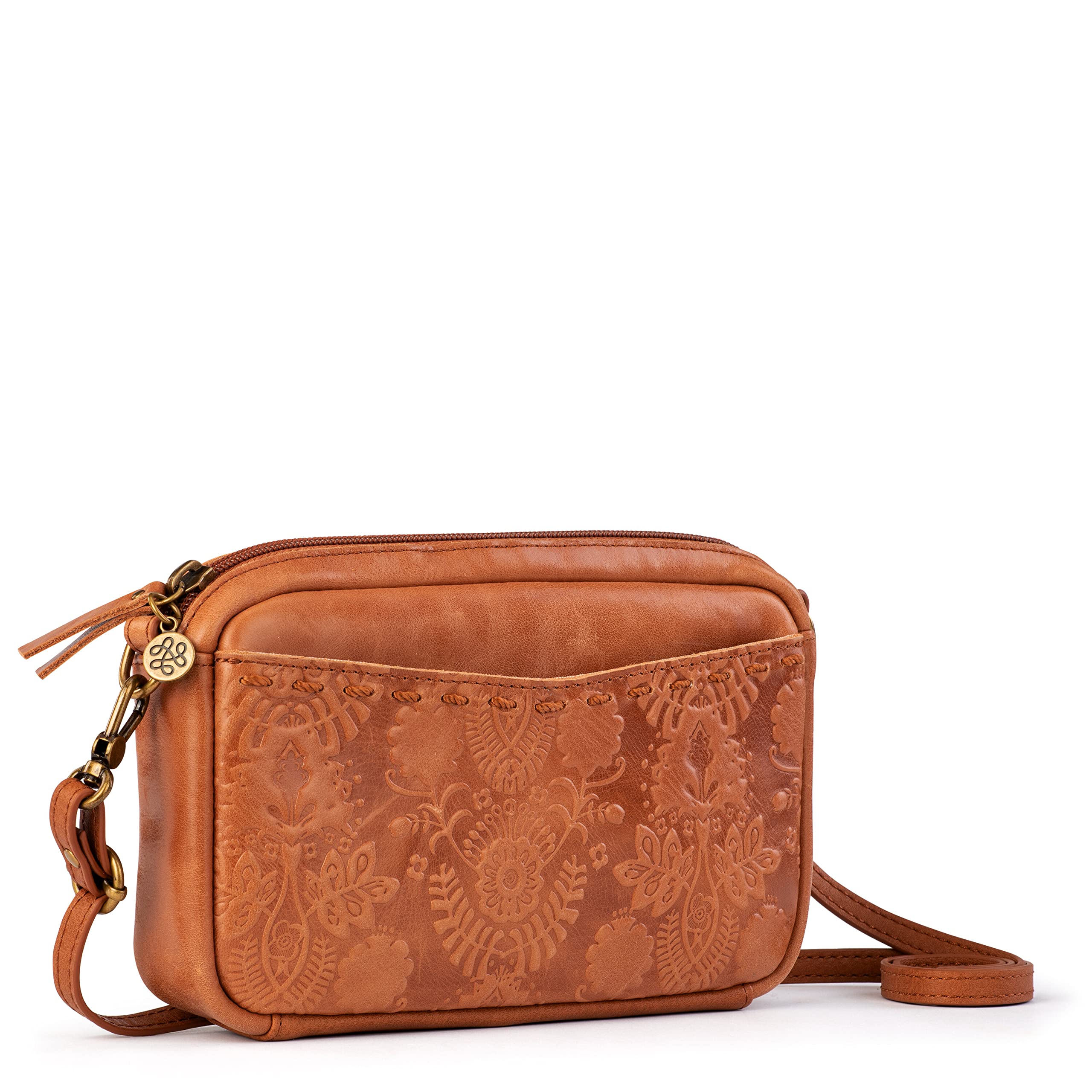 The Sak Lucia Leather Crossbody Handbag - QVC.com