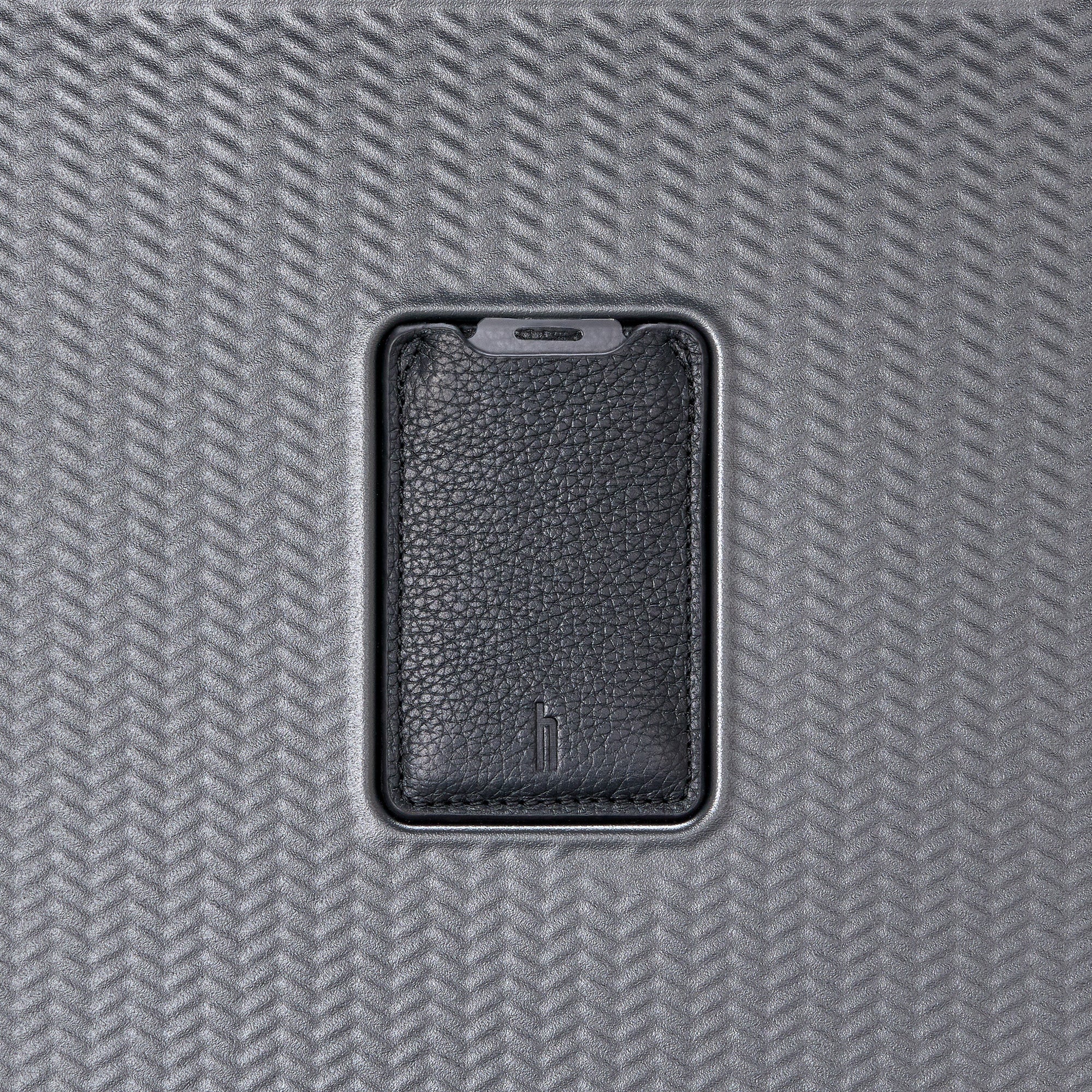 Black Herringbone