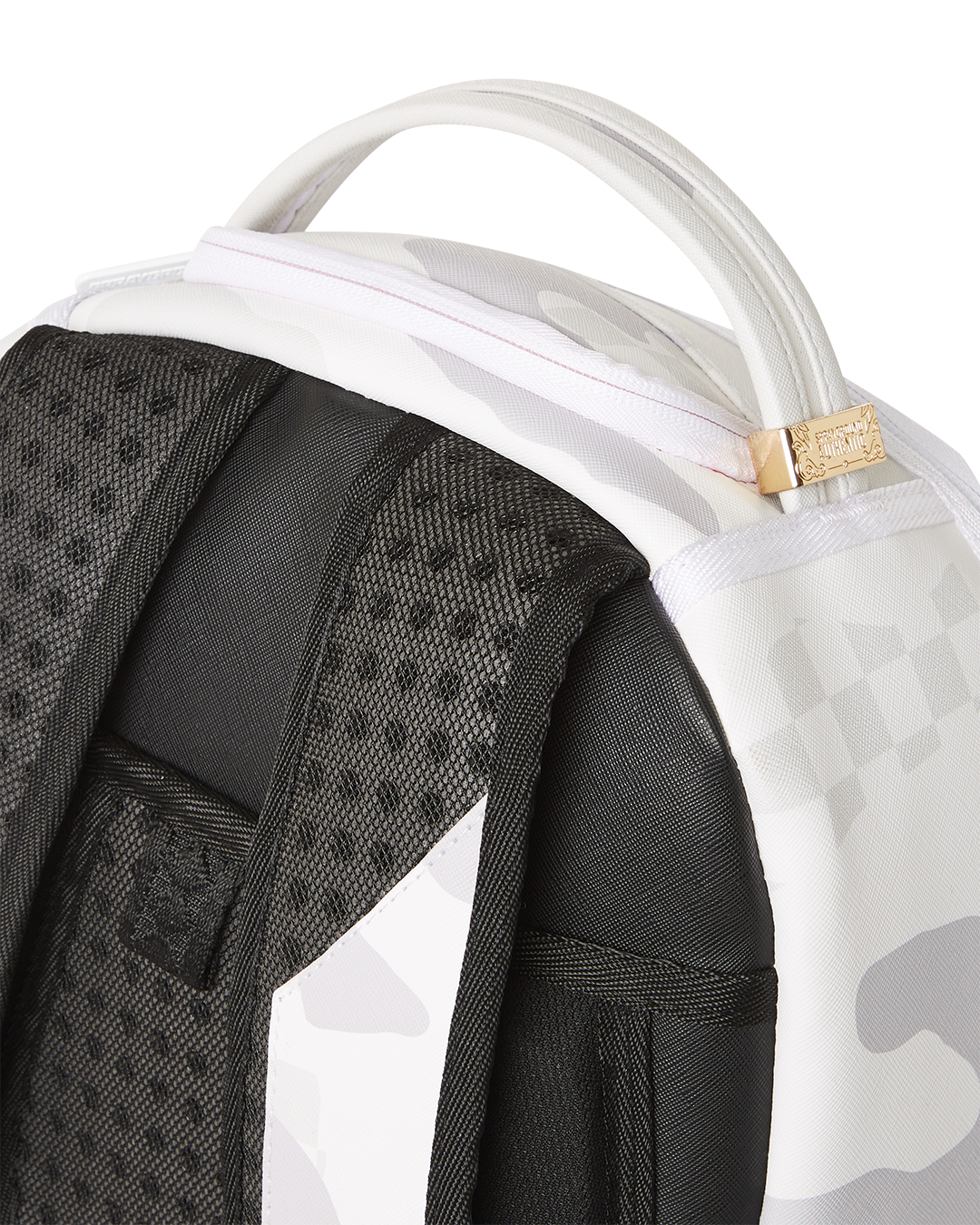 Sprayground Tear It Backpack-Black/White