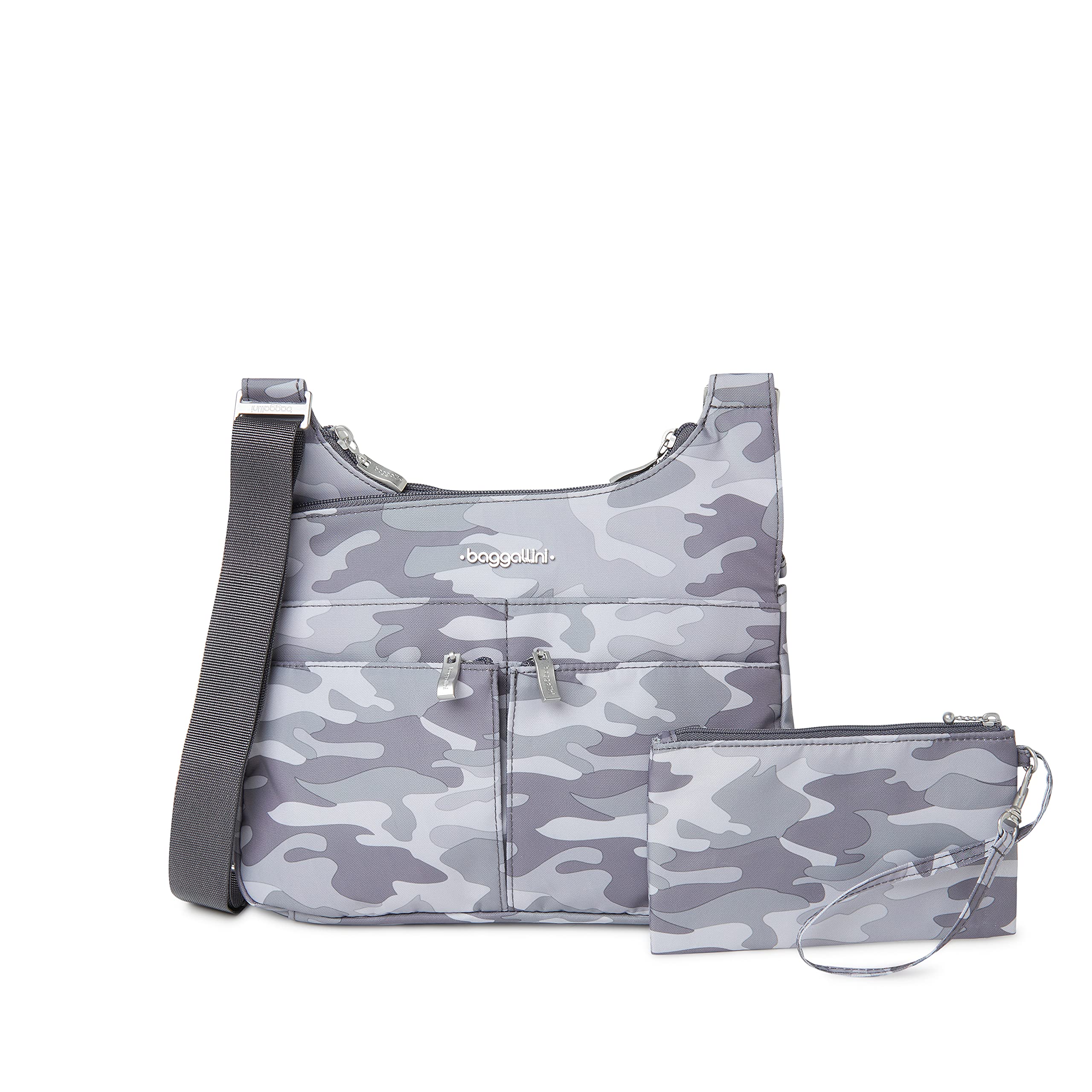 Grey Camo Print