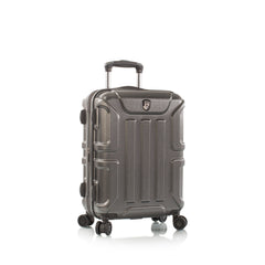 Heys Commander Polycarbonate Durable Expandale Spinner Carry On Luggage with TSA locks