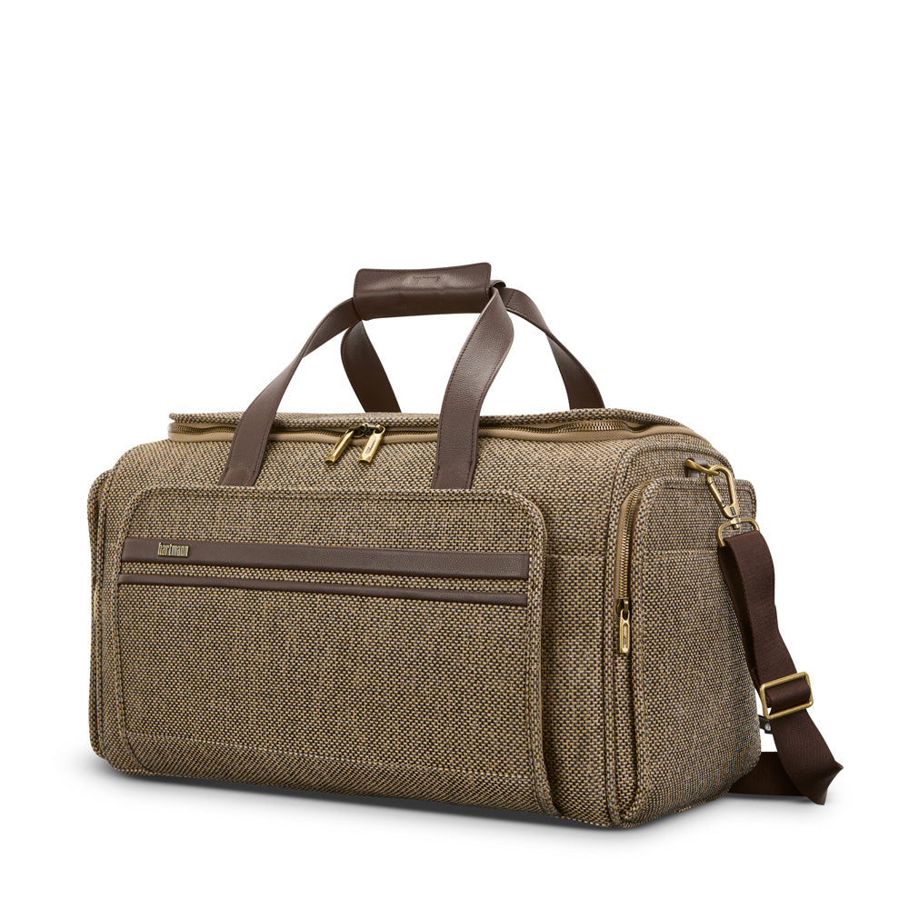 Tweed/Natural Leather