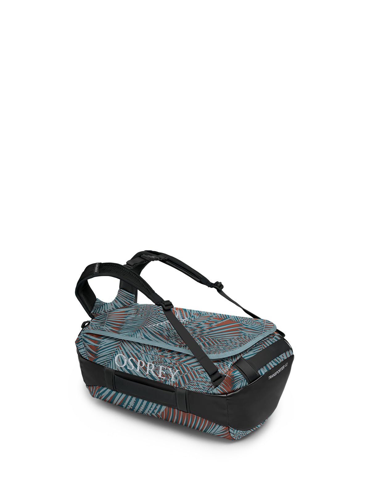 Palm Leaf Glitch Print