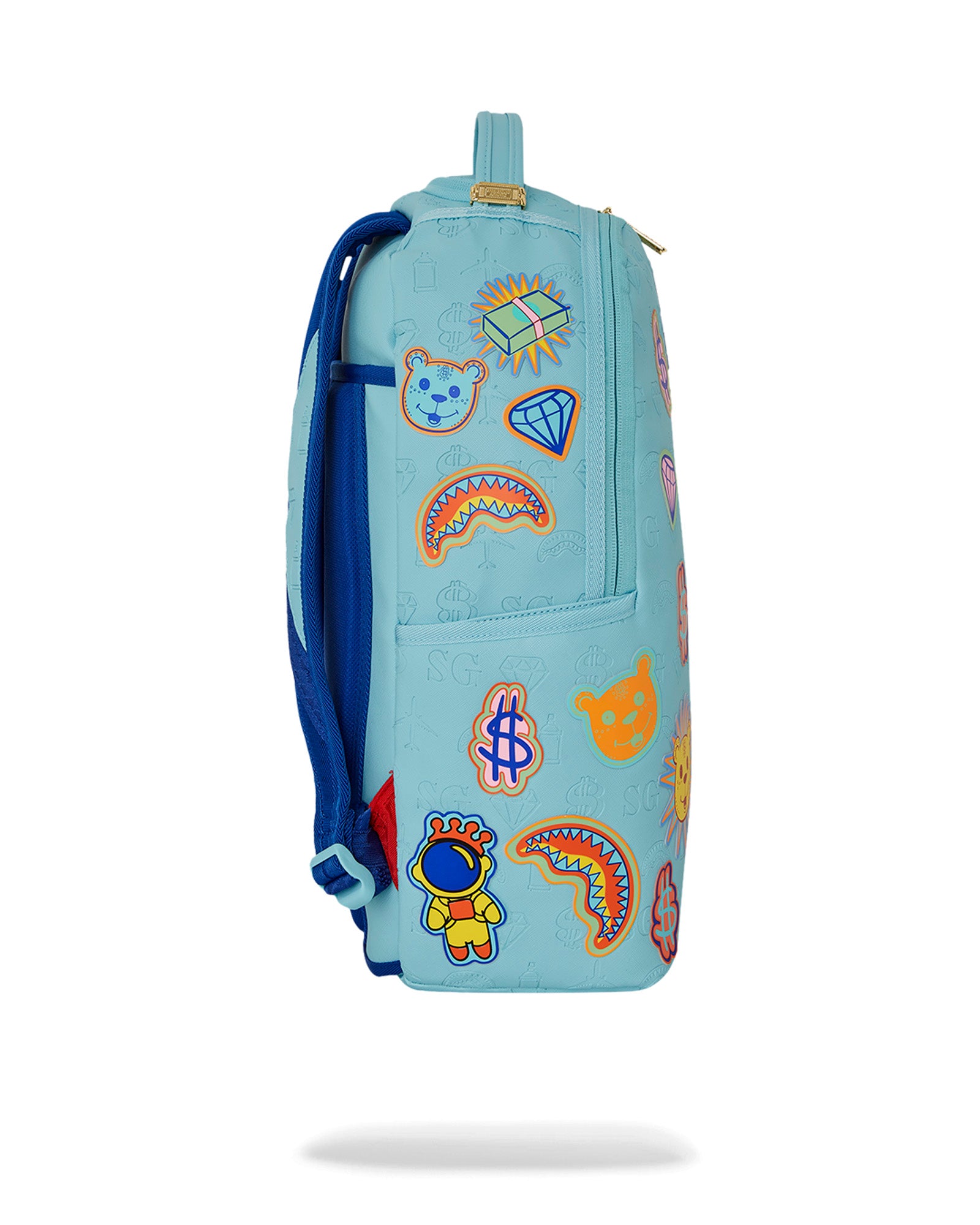 Blue Lagoon Embossed