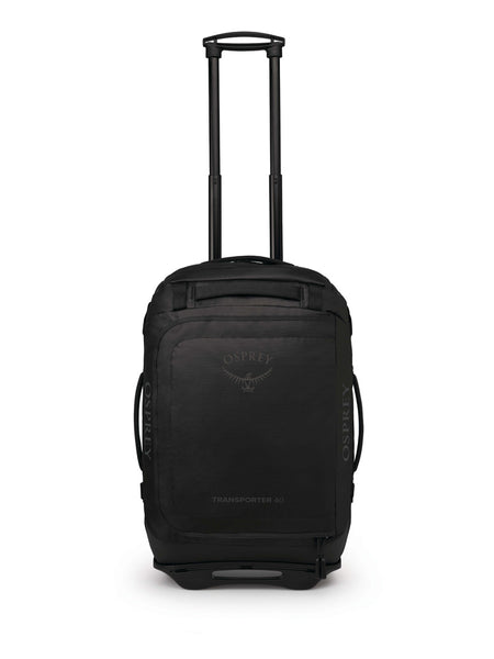 Osprey Transporter 40L Wheeled Duffel Bag Raven Black