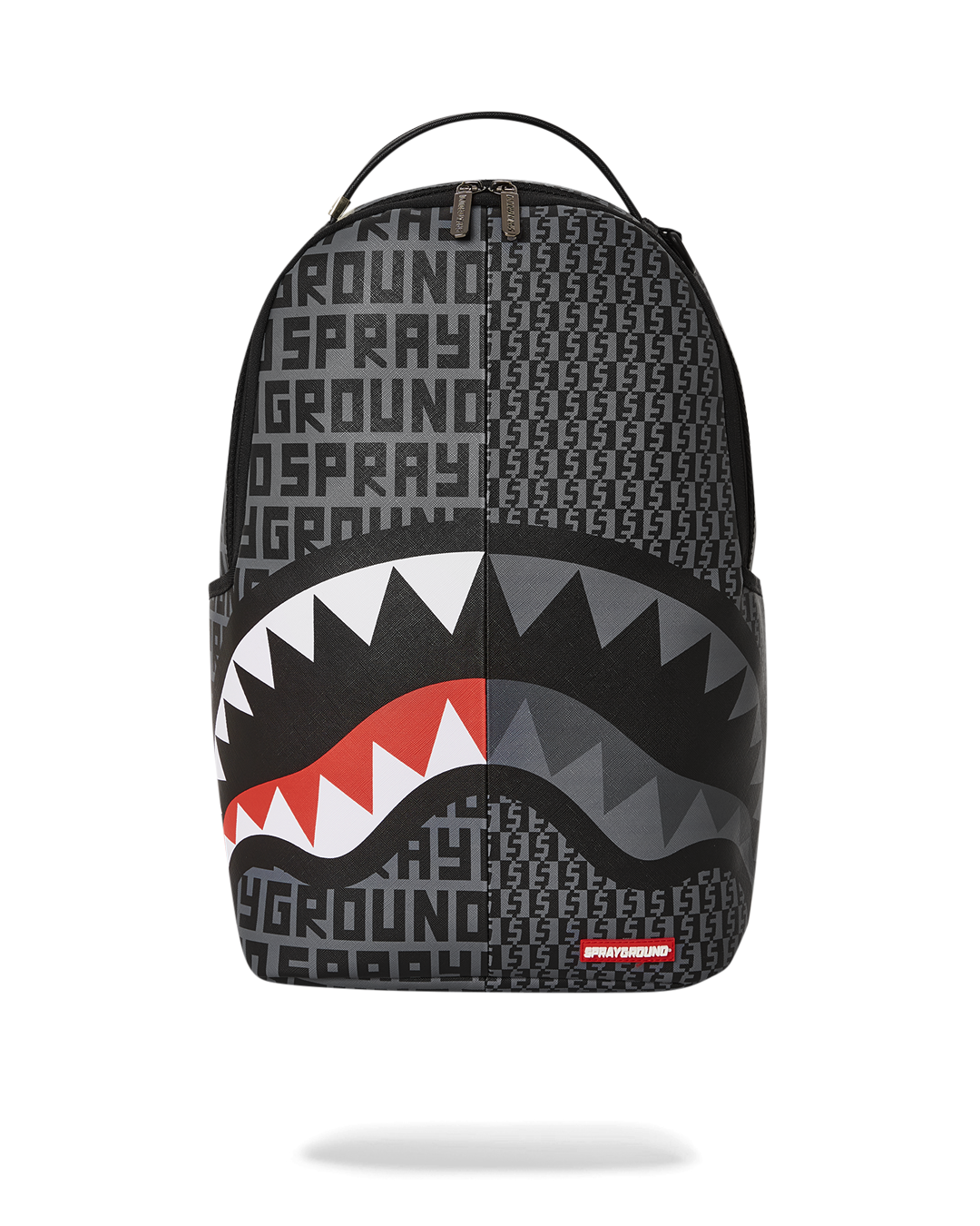 Backpacks Sprayground - Checked pattern backpack in black and grey