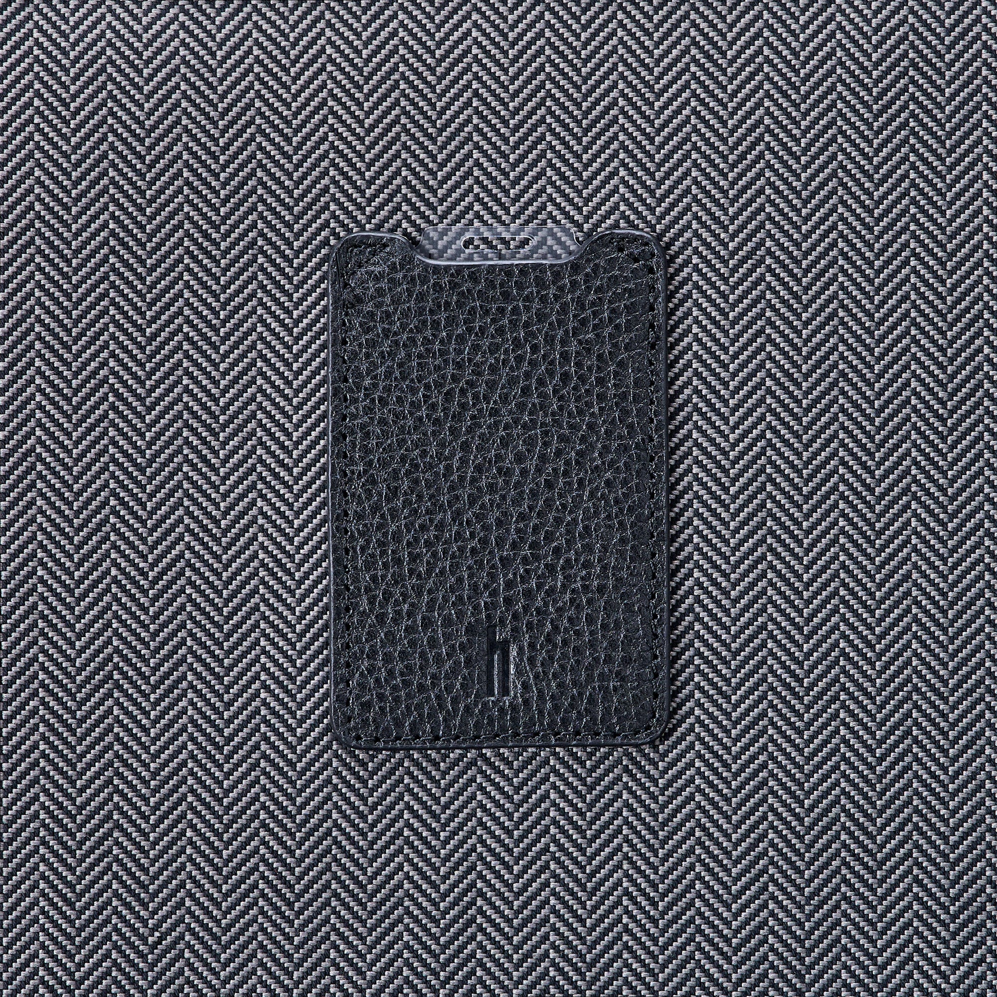 Black Herringbone