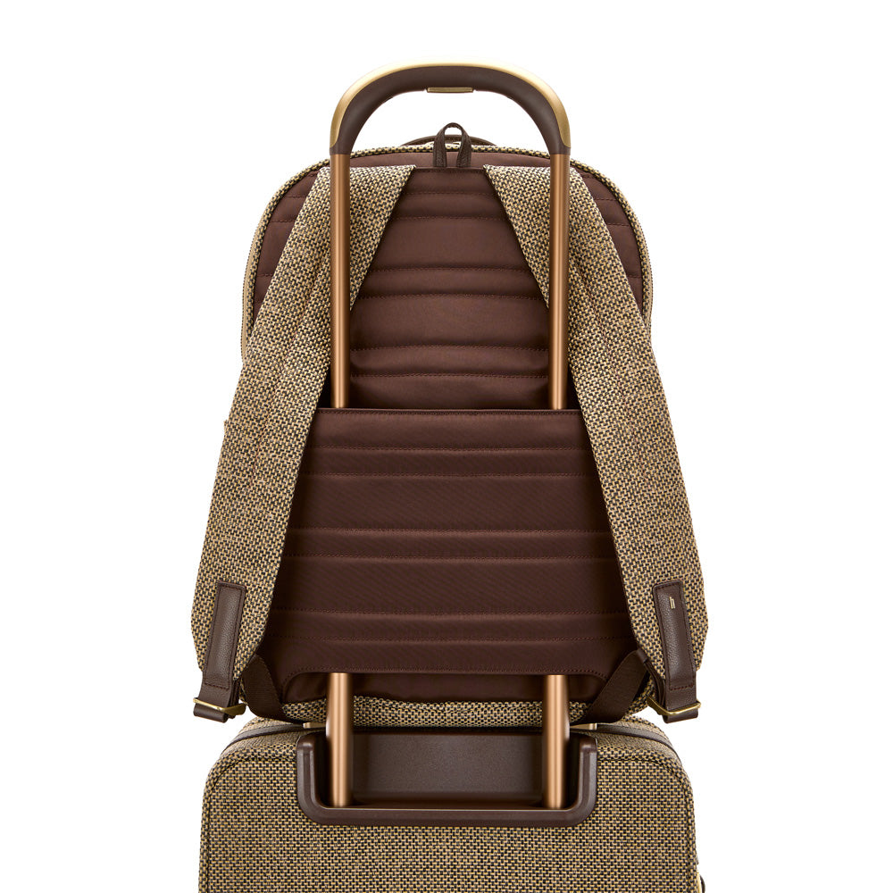 Tweed/Natural Leather