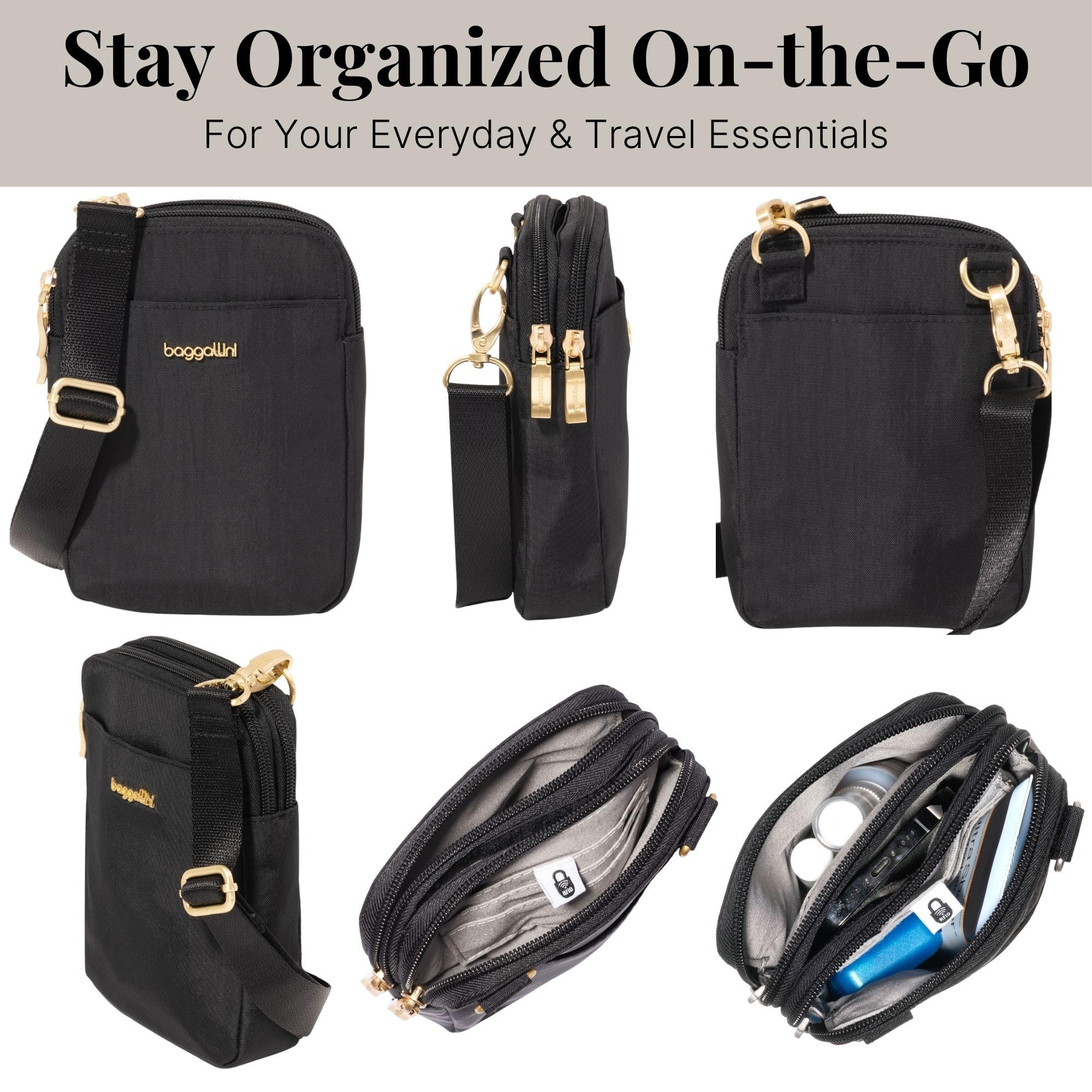 Black W/ Gold Hardware