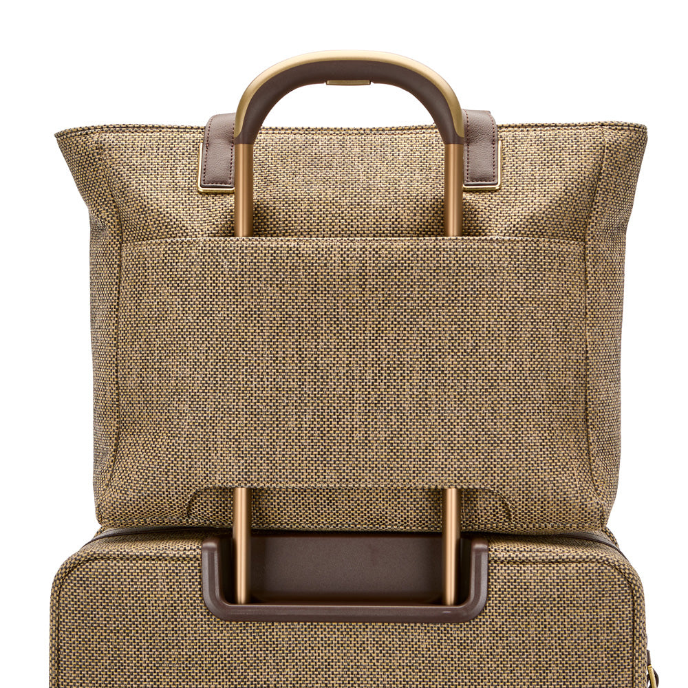 Tweed/Natural Leather