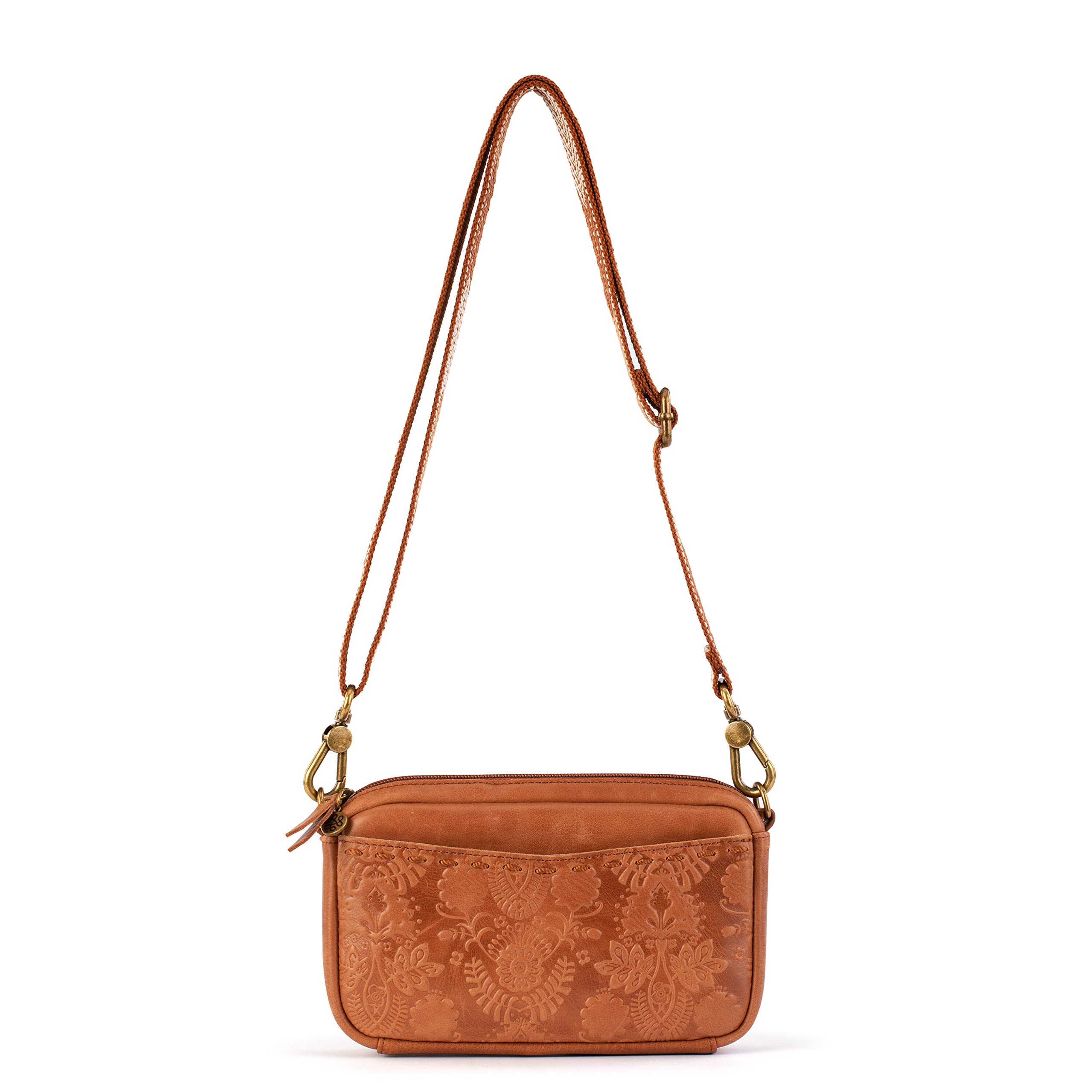 Tobacco Floral Embossed
