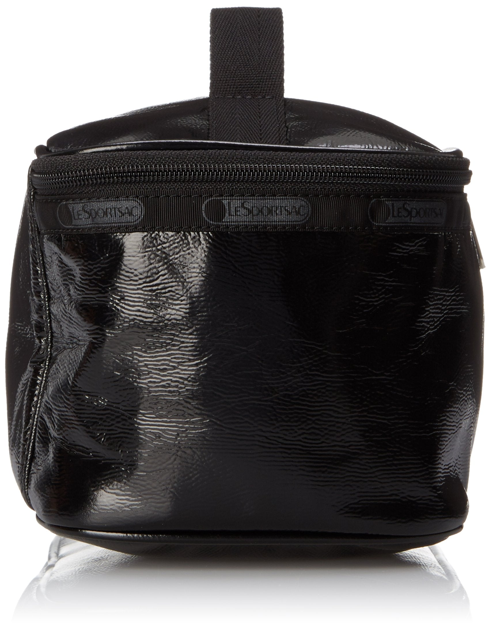 Black Crinkle Patent