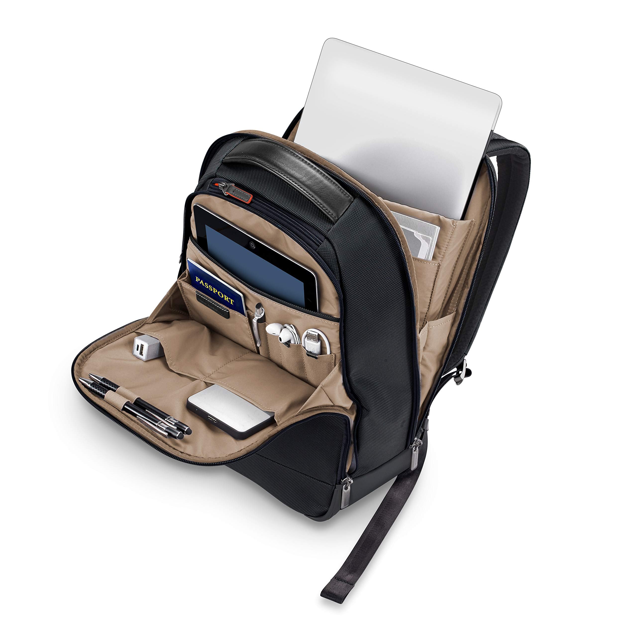 briggs riley work medium leather backpack Briggs & Riley @work Medium Slim Backpack – Luggage Online