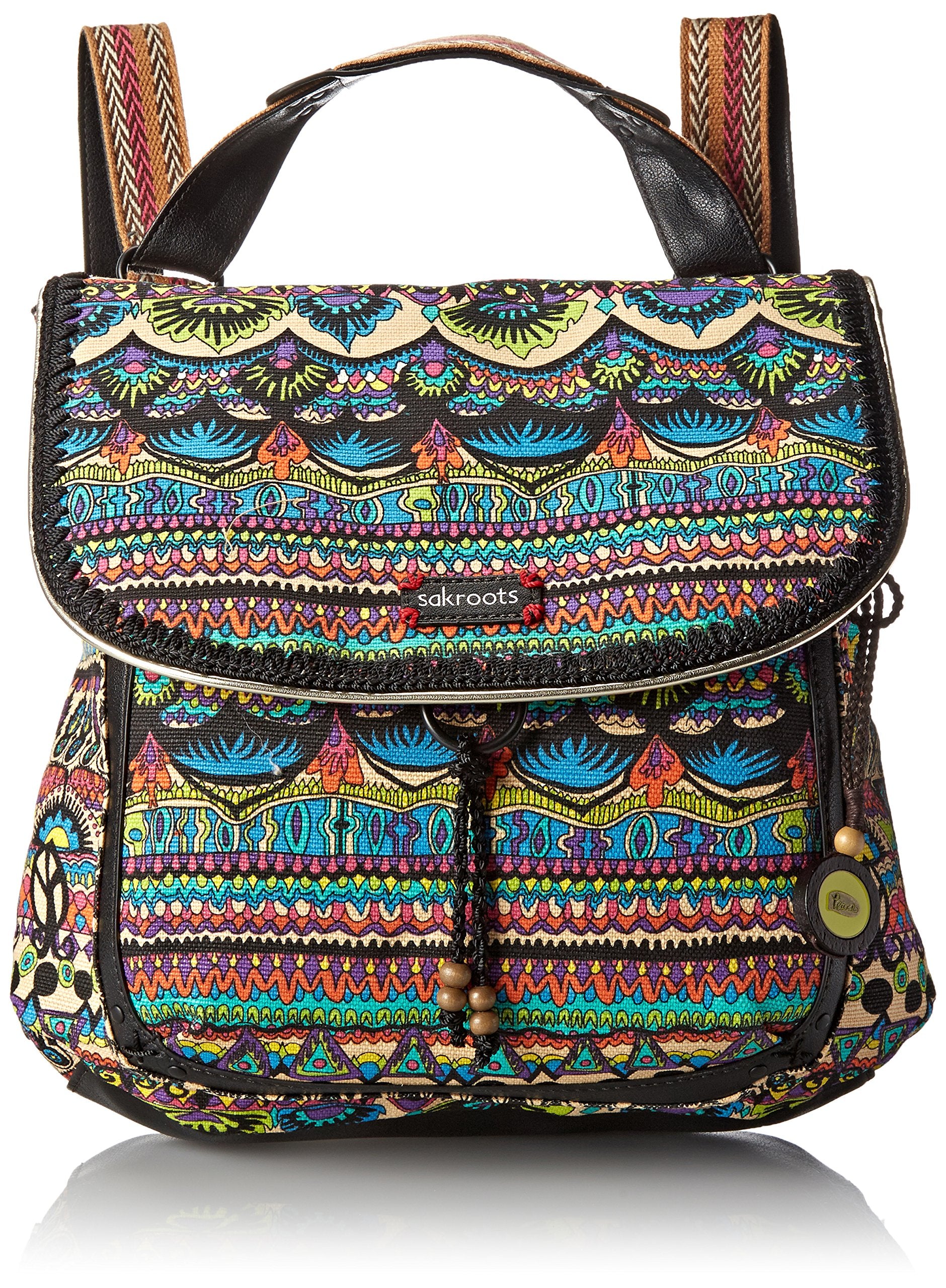 Sakroots canvas crossbody (convertible) - Gem