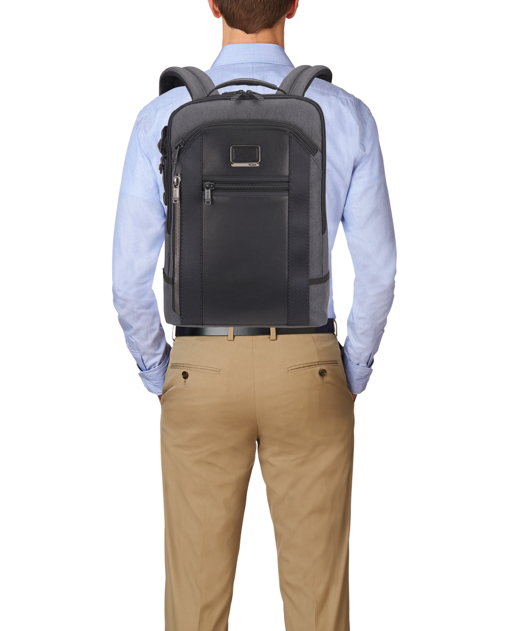 tumi alpha bravo davis backpack black TUMI Alpha Bravo Davis Backpack – Luggage Online