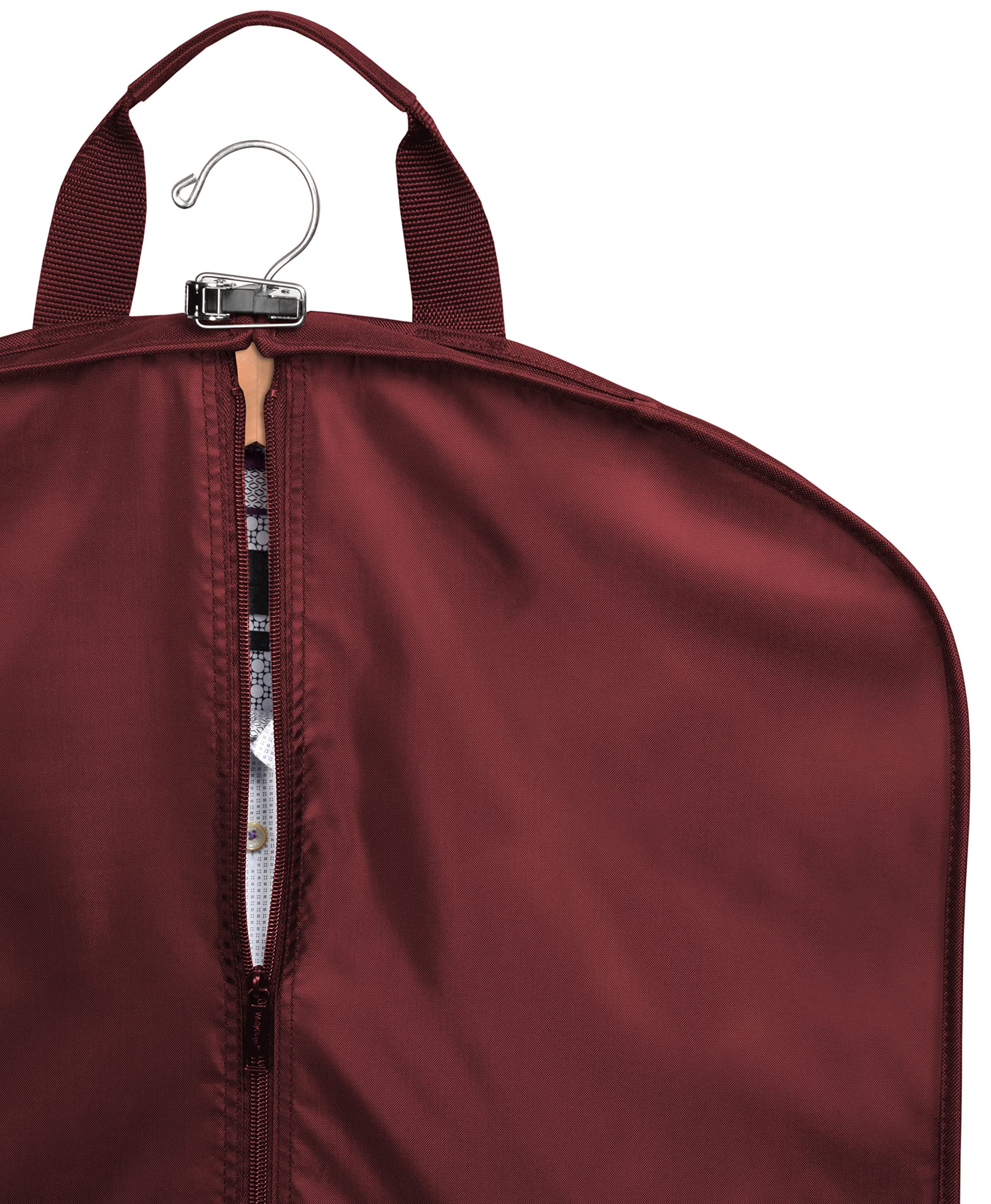 Inspire Red Garment Bag for Travel Hanging Clothes Closet 