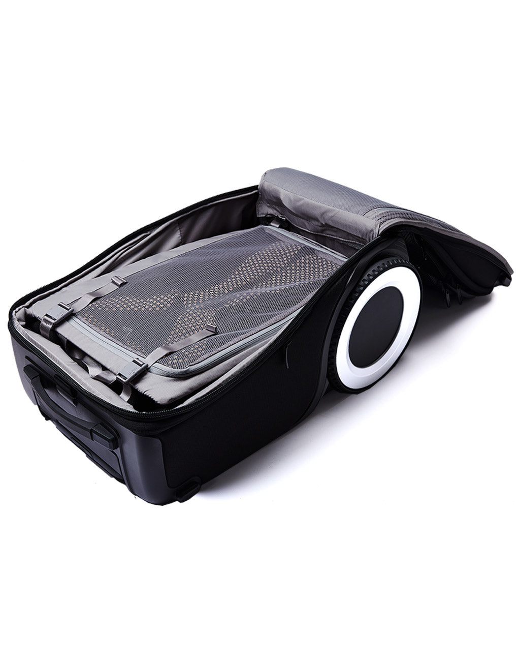 Stealth Black - White