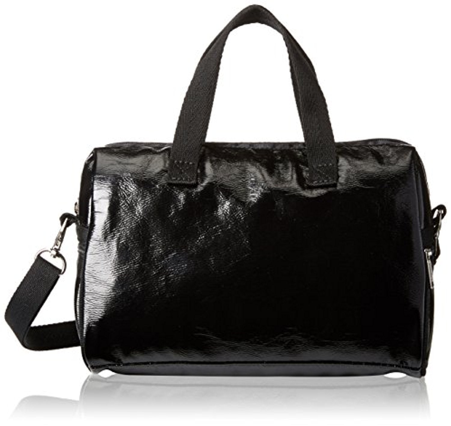 Black Crinkle Patent