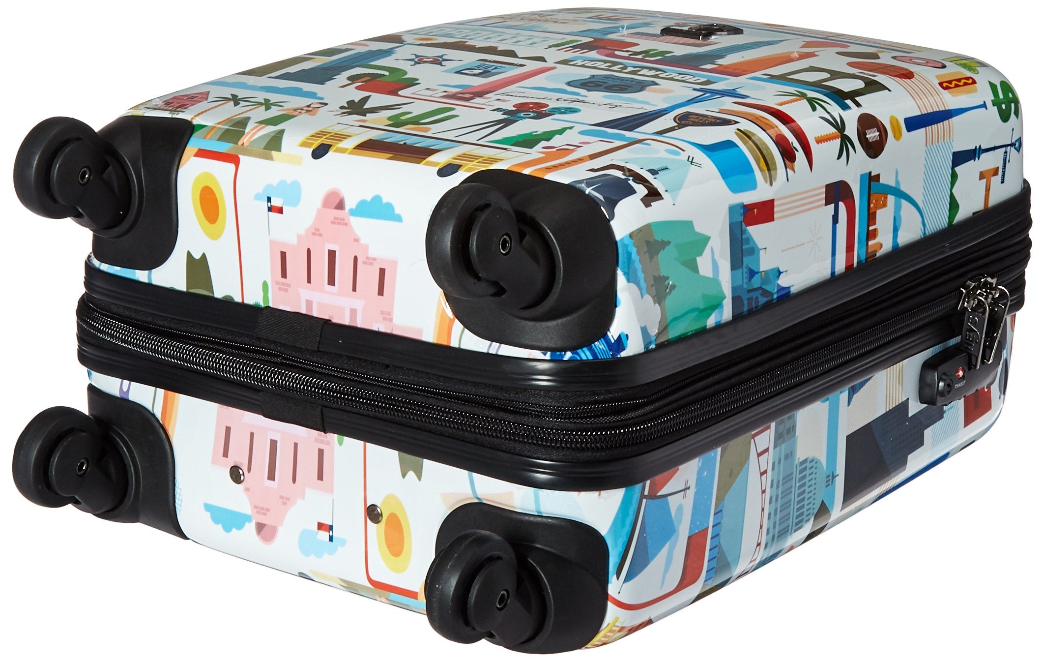 Heys America Multi -Britto A New Day 21-Inch Carry-On Spinner Luggage