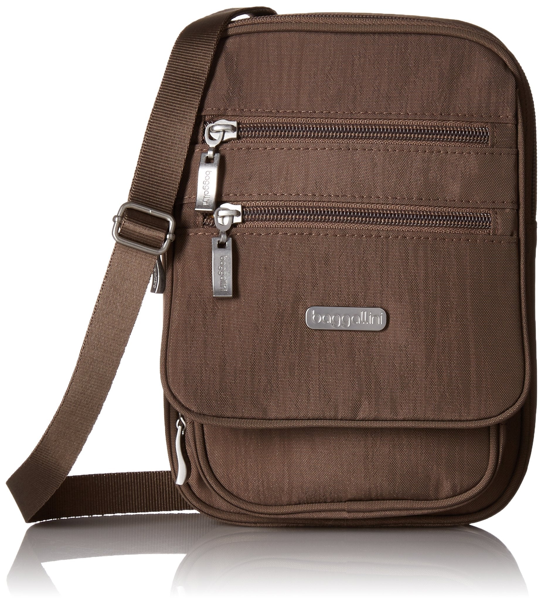 Baggallini Women's Rfid Journey Crossbody, Portobello