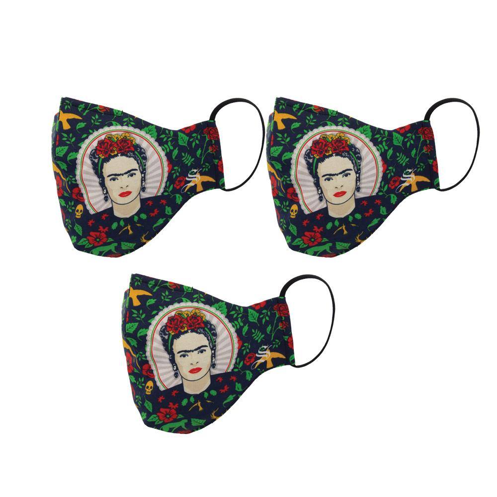 Frida Flower - Navy