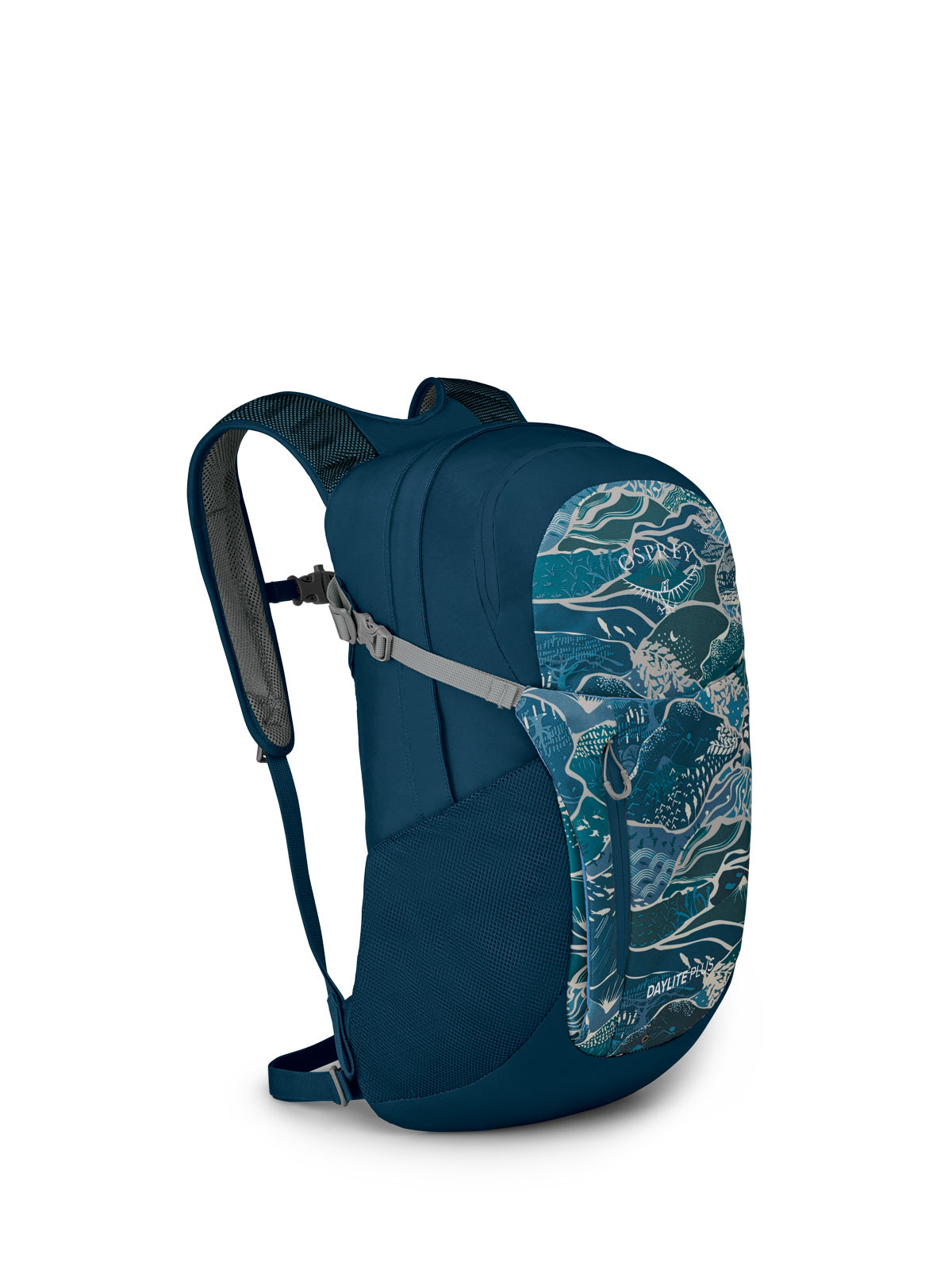 Tectonic Print Blue
