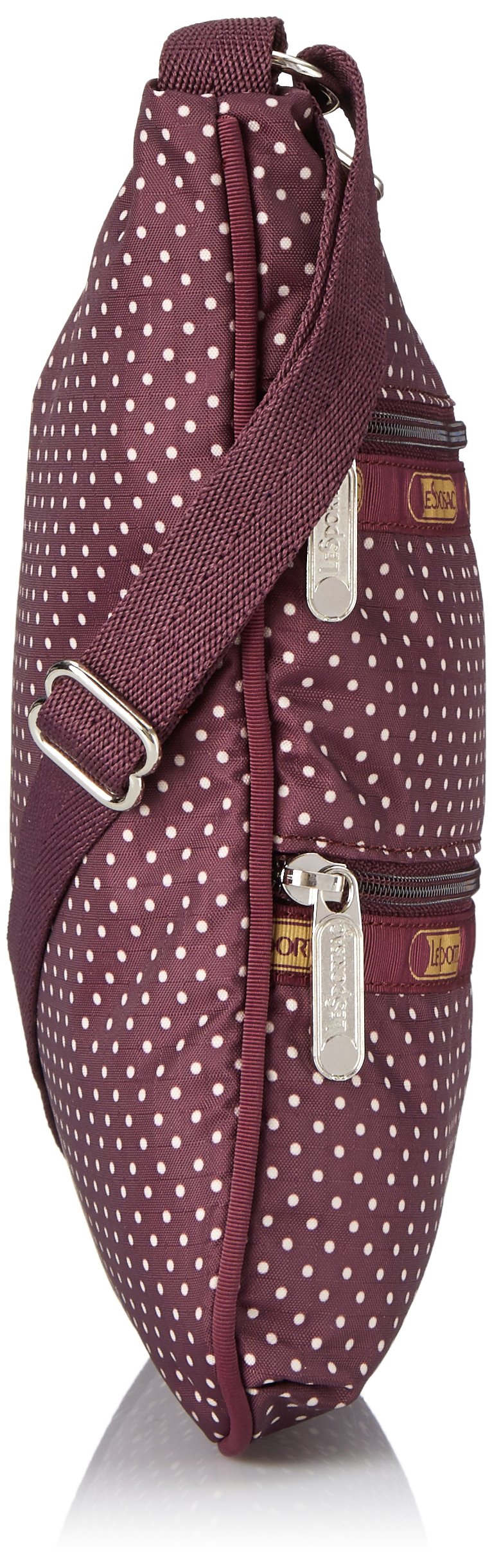 Burgundy Pink Dot