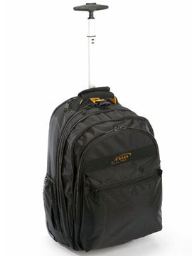 A.SAKS Expandable Trolley Laptop Backpack