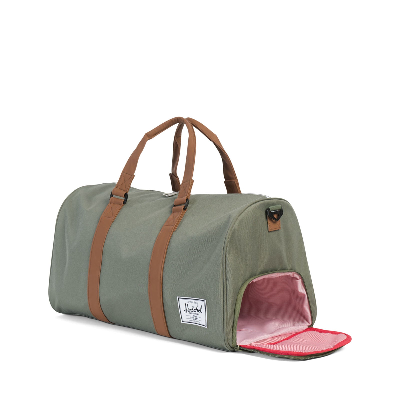 Deep Lichen Green/Tan Synthetic Leather