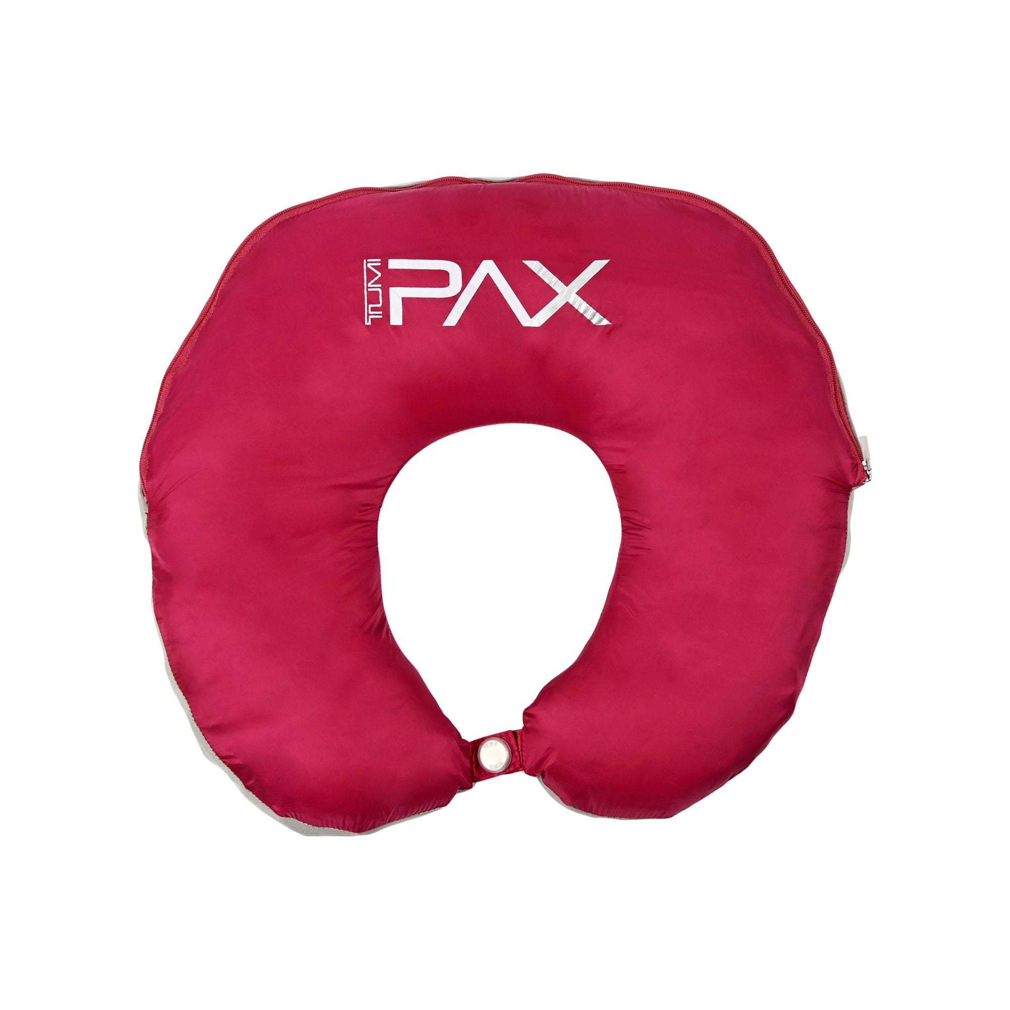 Tumi Pax Women's Small Puffer Vest Zip Black Goose Down Travel Packable  Pillow