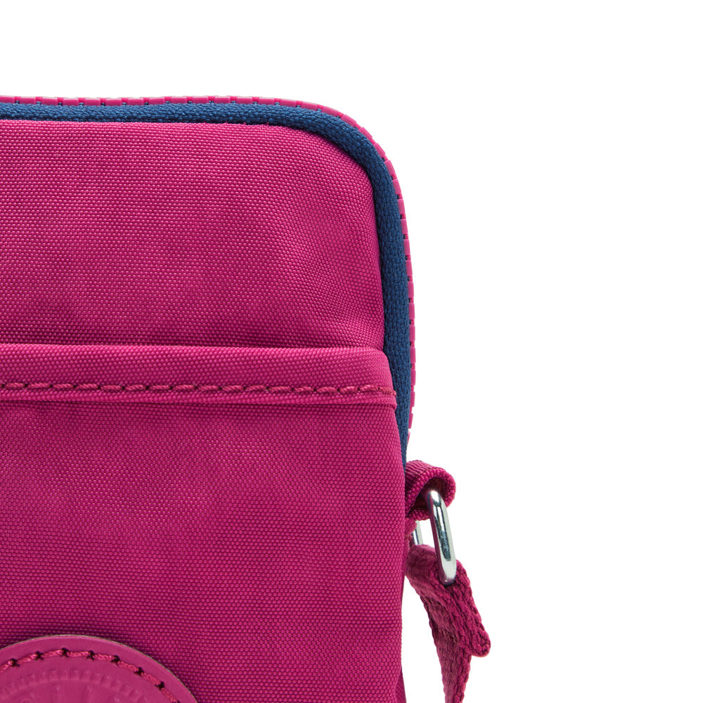 Kipling tally crossbody phone bag joyful purple Clearance