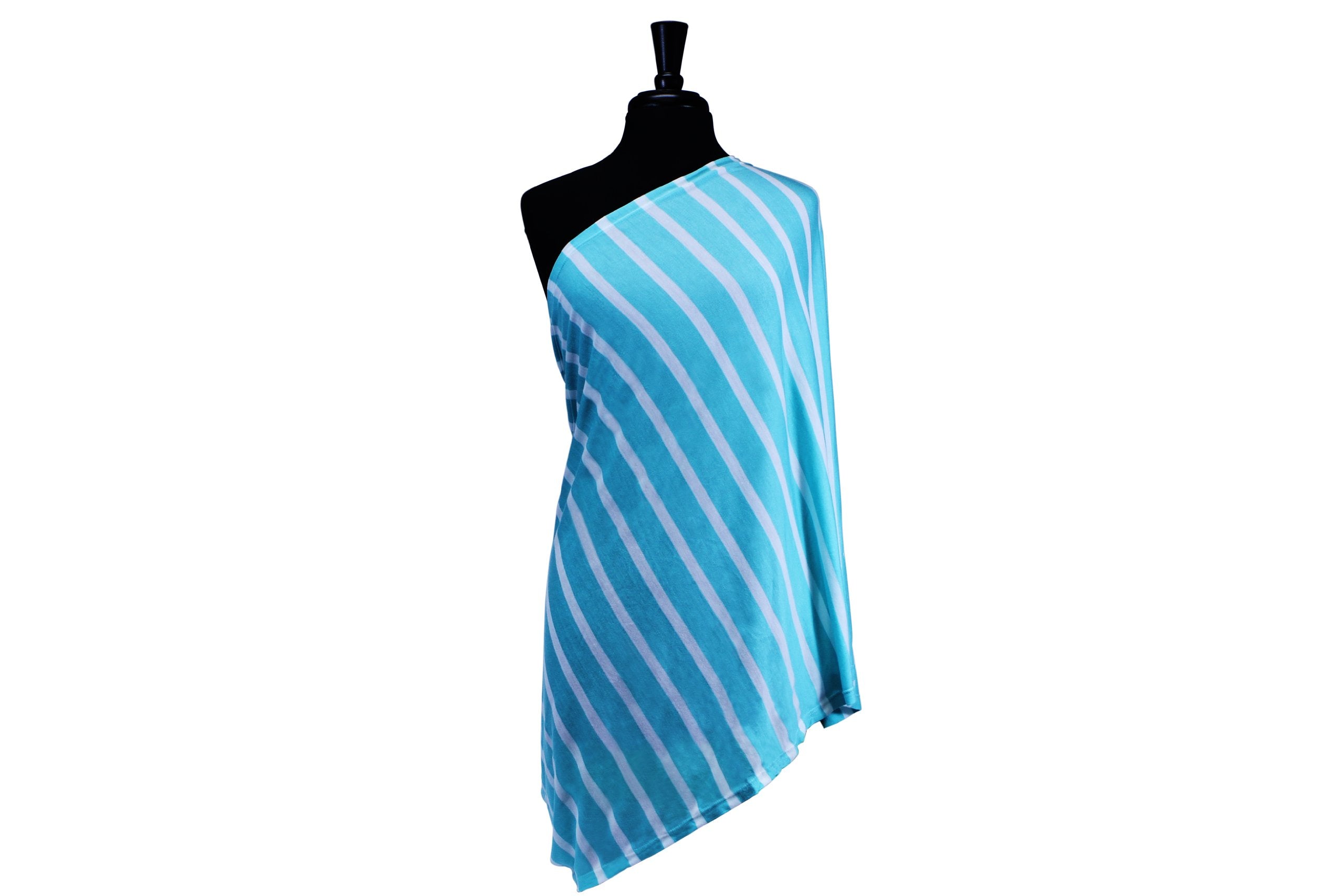 Turquoise Seaside Stripe